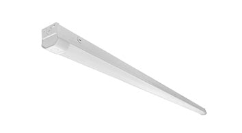 ASD LED Striplight Fixture with Q-base 8ft 55/75/80W 120-277V 0-10V Dimmable 150Lm/W 3500/4000/5000K White UL DLC Standard