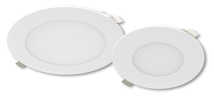 PORTOR LIGHTING 6 inch Round LED Slim Recessed Downlight with Multiple 5CCT