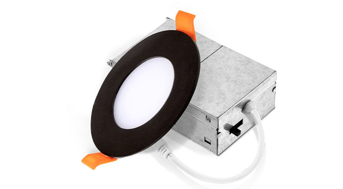 ASD LED Recessed Mini Panel Round 3inch 6W 120V Triac 2700/3000/3500/4000/5000K UL Energy Star 12 pack