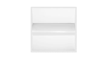 ASD LED Troffer Retrofit Kit 2x2ft 20/25/30W 120-277V 0-10V Dimmable 3500/4000/5000K White UL DLC Standard 2pack