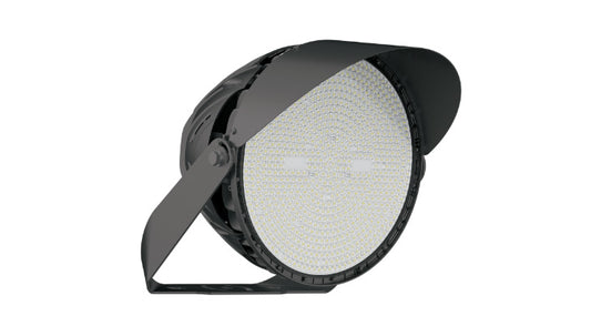 ASD LED Sport Light 45° 300/400/500W 120-277V 0-10V Dimmable 150Lm/W 5000K Black UL DLC Premium