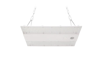 ASD LED Linear High Bay with Q-base 100/130/160W 120-277V 0-10V Dimmable 3500/4000/5000K IK10 White UL DLC Premium