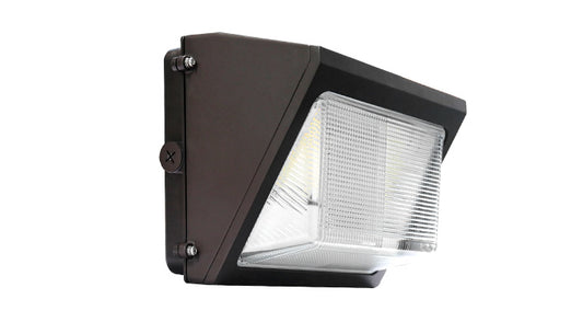 ASD LED Traditional Wallpack 30/40/50W 120-277V 0-10V Dimmable 150Lm/W 3000/4000/5000K with Photocell Bronze UL DLC Premium