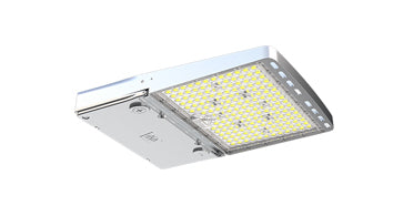LED AREA LIGHT WITH Q-BASE AND PHOTOCELL
