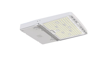 LED AREA LIGHT WITH Q-BASE AND PHOTOCELL