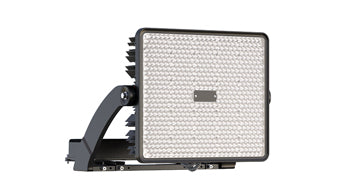 ASD LED Sport Light 1800W 200-480V 0-10V Dimmable 140Lm/W 5000K DMX DALI 17° CRI80 Black UL DLC