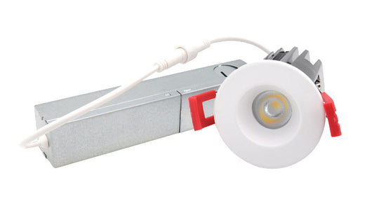 ASD LED Downlight Round 1inch 7W 120V Triac 2700/3000/3500/4000/5000K White ETL