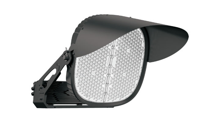 ASD LED Sport Light 40° 600/750/1000W 200-480V 0-10V Dimmable 150Lm/W 5000K Black UL DLC Premium