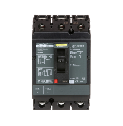 Square D HDL36060 3 Pole Circuit Breaker