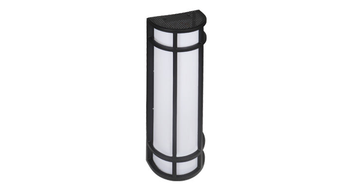ASD LED Outdoor Wall Sconce 18inch 20W 120-277V Non-Dimmable 3000/4000/5000K Black ETL