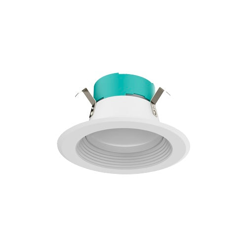 PORTOR LIGHTING 4” LED Baffle Retrofit Recessed Downlight with CCT and Wattage Selector