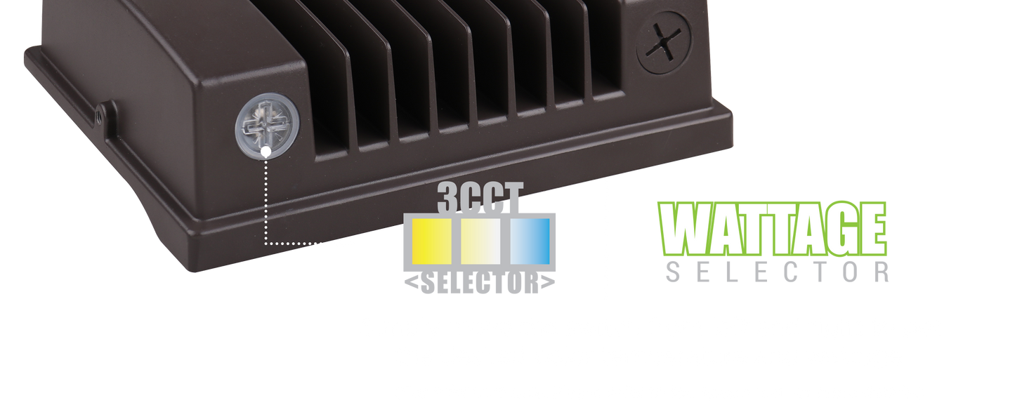Portor Lighting LED Flood Light 60 Watt Photocell Color Selectable 3K-4K-5K 7782 Lumens