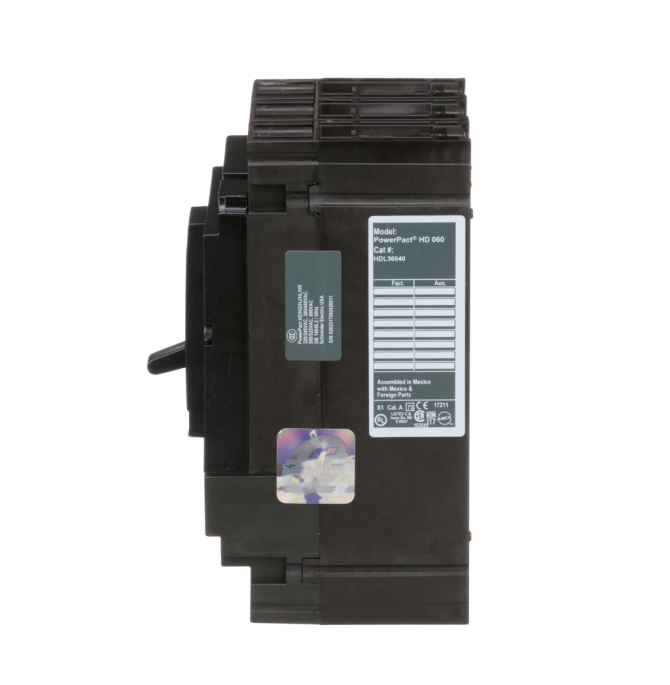 SQ D HDL36040; MOLDED CASE CB (H FRAME)