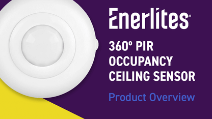 360° Line Voltage PIR Occupancy Ceiling Sensor