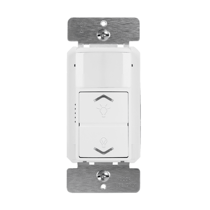 180° PIR Motion Sensor with LED Dimmer Wall Switch