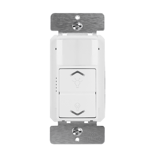 180° PIR Motion Sensor with LED Dimmer Wall Switch
