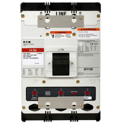 C-H LD3600WK; 600A LD 3P 600V MOLDED CAS