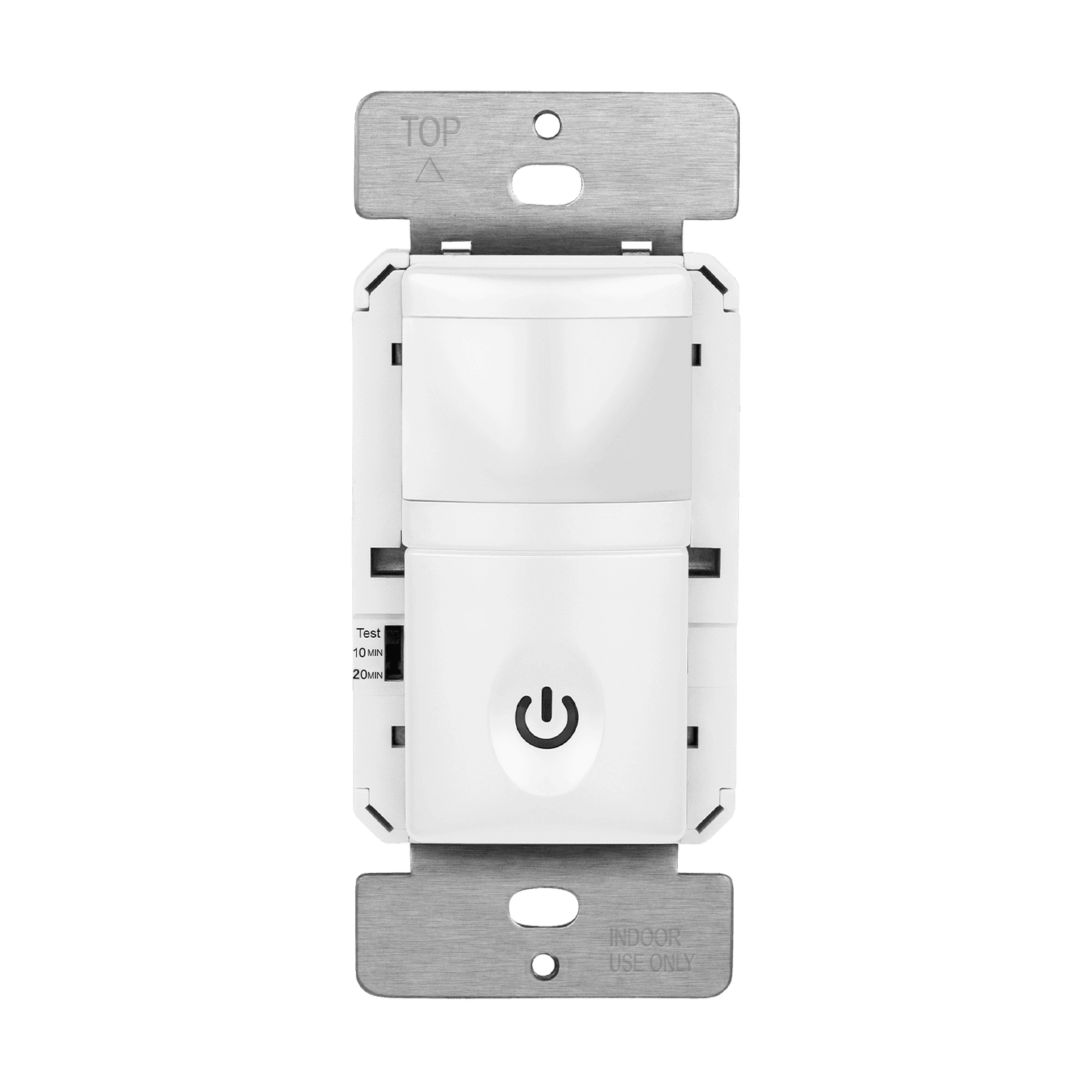 180° PIR Vacancy Motion Sensor Wall Switch, Secured Ground Wire Required, Single Pole