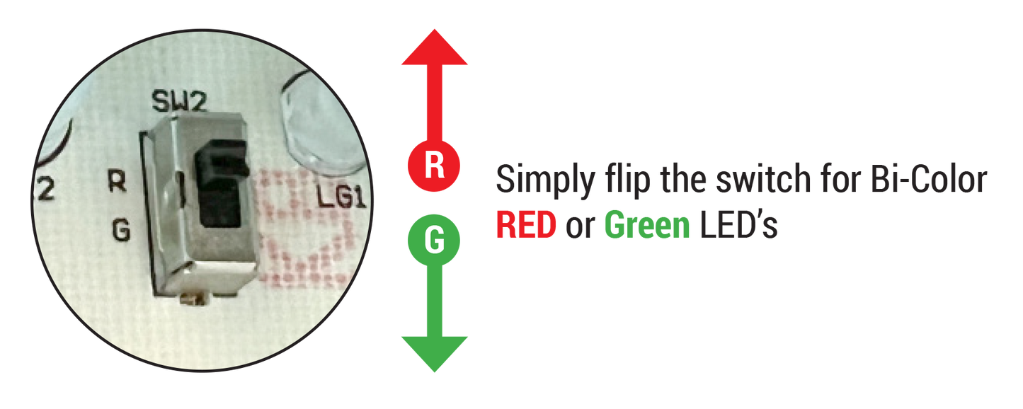 PORTOR LIGHTING Round Bi-Color Slim Exit Sign and Emergency Light Combo