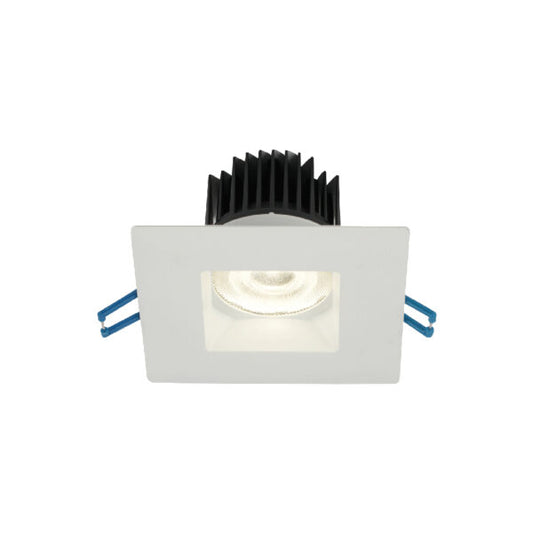 LOTUS 3" SQUARE REGRESSED LED DOWNLIGHT - 15W - 27K / 3K / 35K / 4K / 5K - 1,450 LUMENS - 120V - WHITE