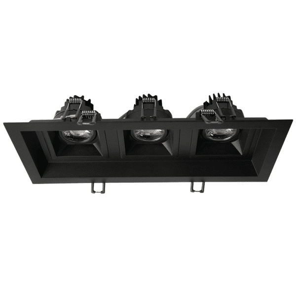 Multi 3 Head Recessed Fixture