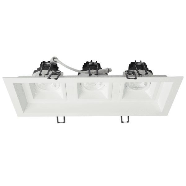 Multi 3 Head Recessed Fixture