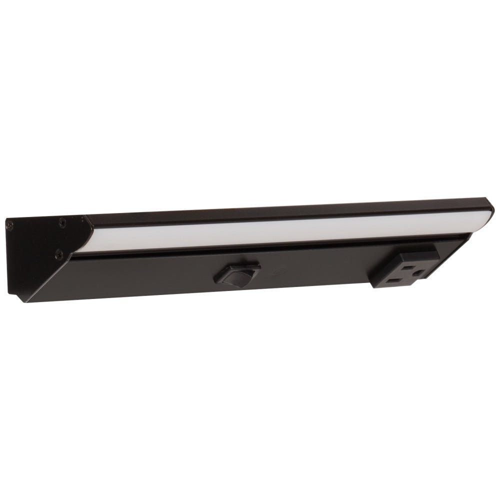 TASK LIGHTING DV Series Lighted Power Strip - Single White
