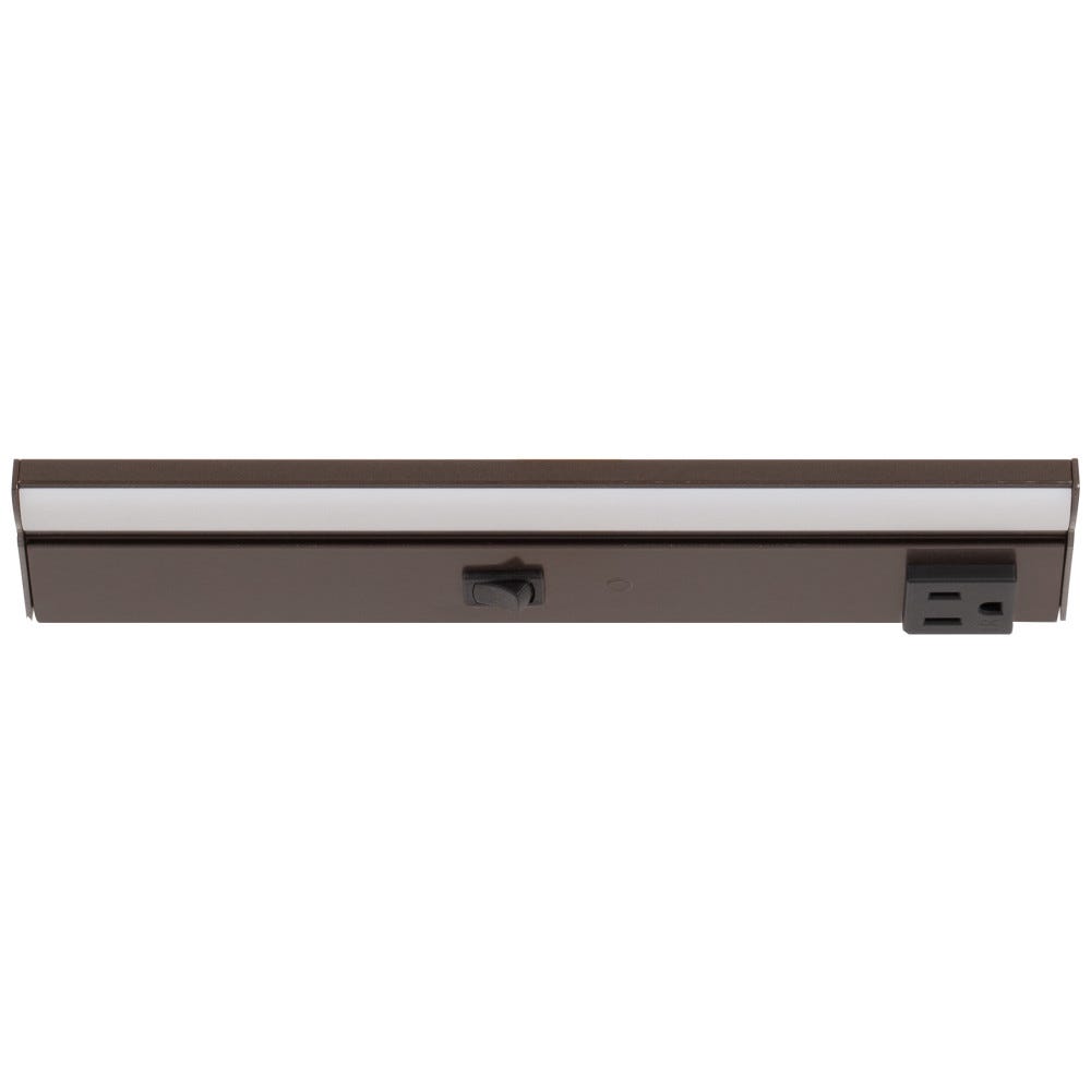 TASK LIGHTING DV Series Lighted Power Strip - Single White