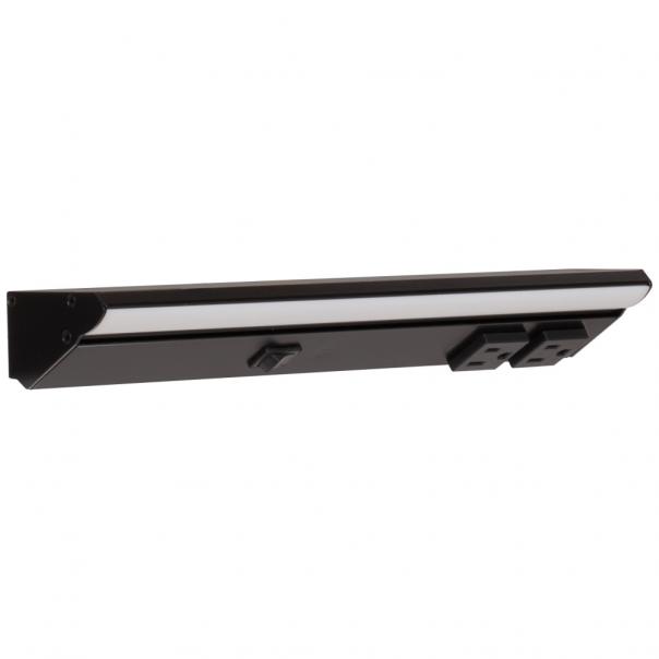 TASK LIGHTING DV Series Lighted Power Strip - Single White