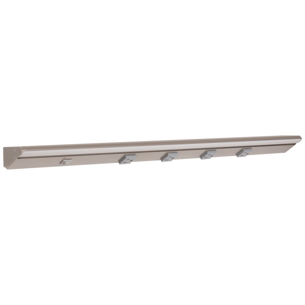TASK LIGHTING DV Series Lighted Power Strip - Single White