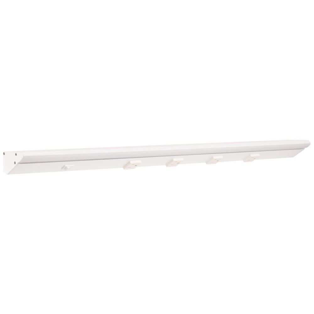 TASK LIGHTING DV Series Lighted Power Strip - Single White