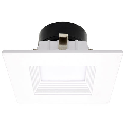 SATCO STARFISH LED Smart Retrofit Downlight - 4" Square Stepped Baffle