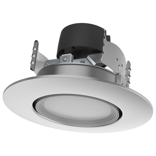 SATCO 6" LED GIMBALED CCT SELECTABLE BRUSHED NICKEL FINISH 7.5WLED/DIR/4/60'/CCT-SEL/120V