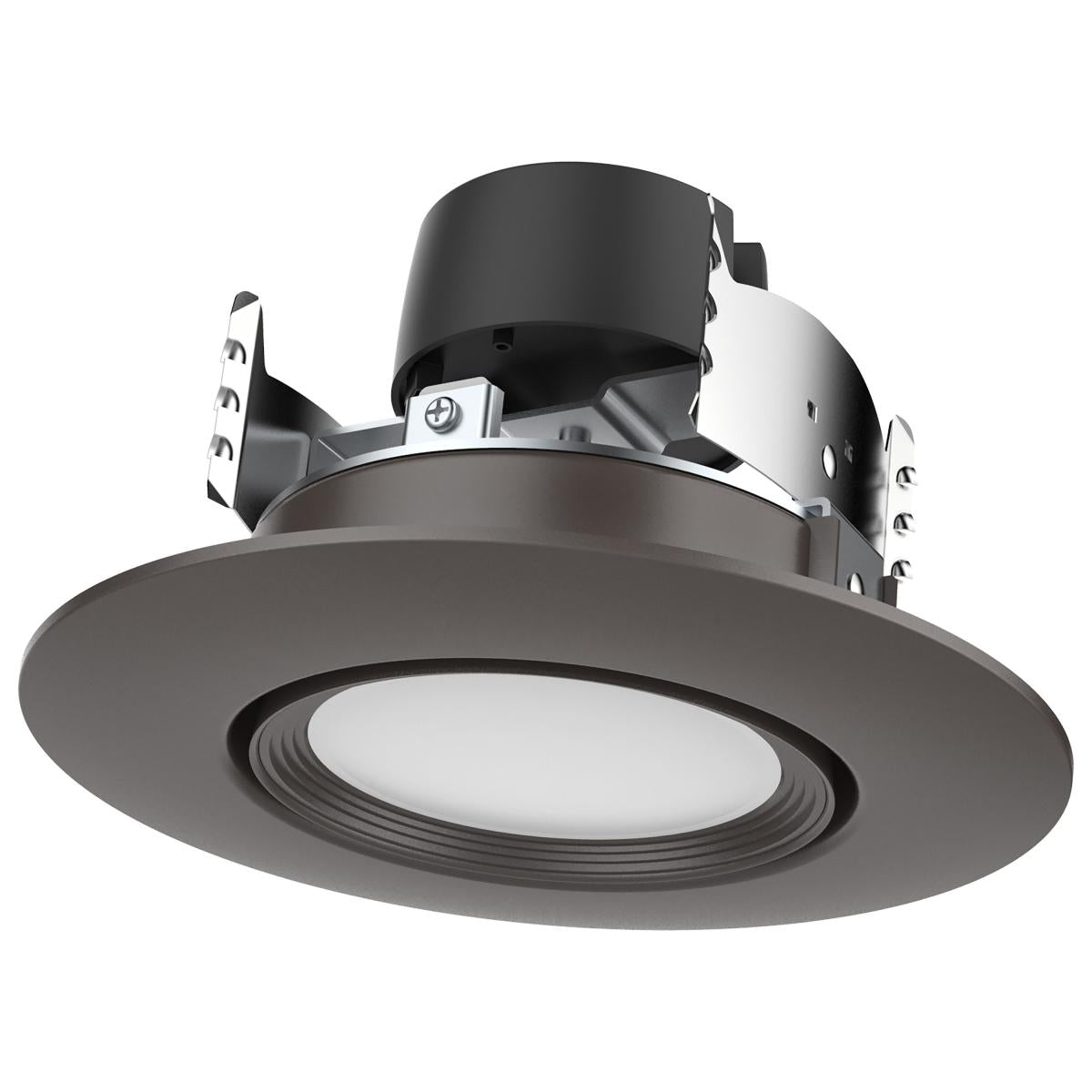 SATCO 6" LED GIMBALED CCT SELECTABLE BRONZE FINISH 7.5WLED/DIR/4/60'/CCT-SEL/120V