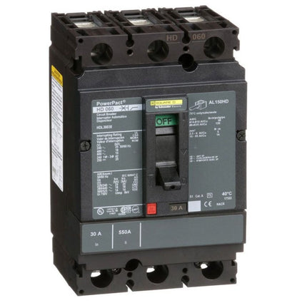 Square D HDL36030 3 Pole Circuit Breaker
