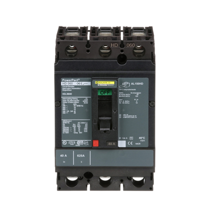 SQ D HDL36040; MOLDED CASE CB (H FRAME)