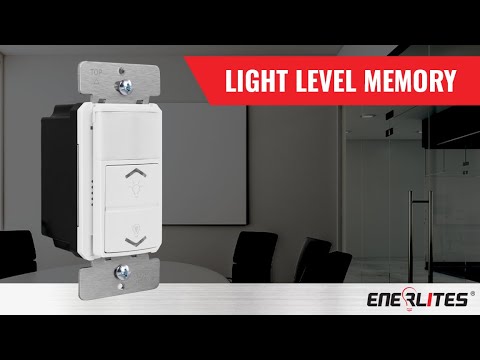180° PIR Motion Sensor with LED Dimmer Wall Switch