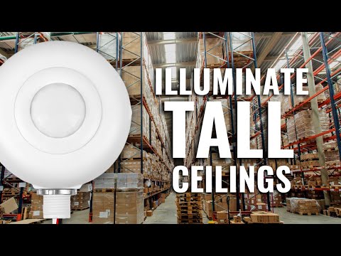 360° High Bay Fixture Mount Line Voltage PIR Occupancy Dimmer Ceiling Sensor