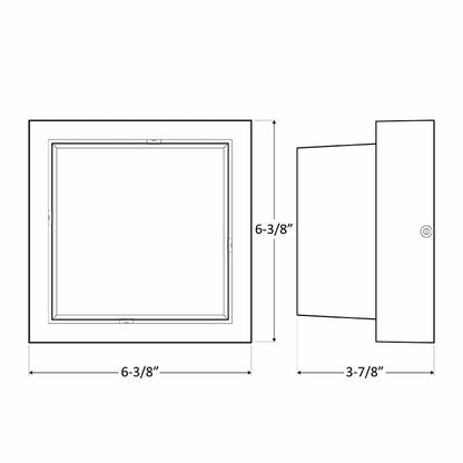 Westgate LRS-G-MCT-C90-MGBR LED Manufacturing Outdoor IP65 Double Lens 12W 120V 650Lm 90 CRI Select 3000K/4000K/5000K Marine Grade Bronze Finish