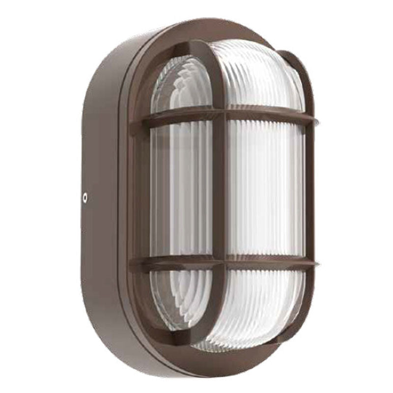Traditional Bulkheads, Power & CCT Selectable with Photocell, 6W/8W/10W, 3000K/4000K/5000K