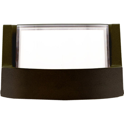 Westgate LRS-F-MCT-C90-MGBR LED Manufacturing Outdoor IP65 Double Lens 12W 120V 650Lm 90 CRI Select 3000K/4000K/5000K Marine Grade Bronze Finish