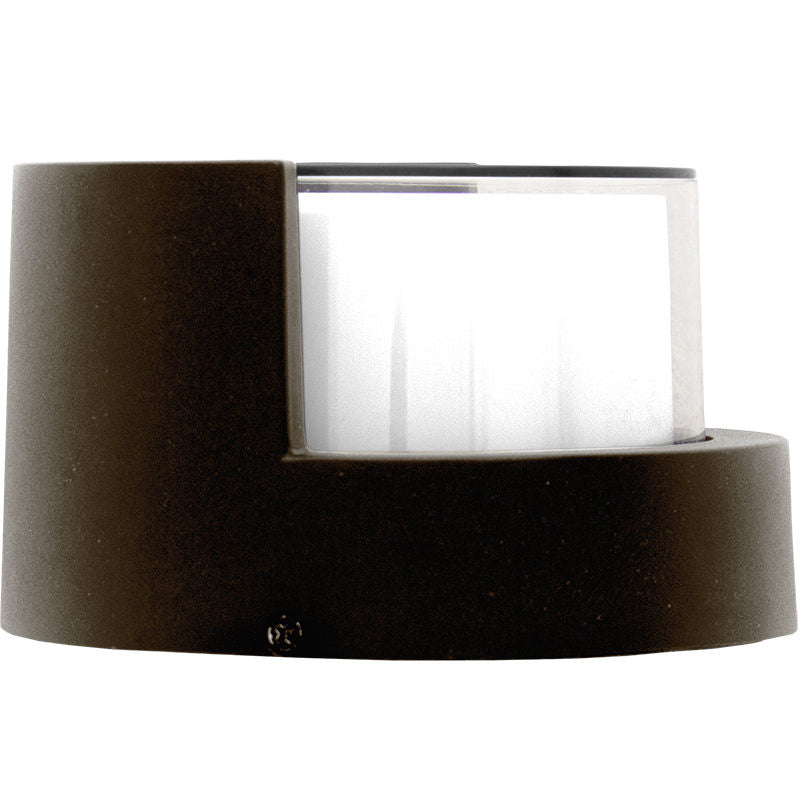 Westgate LRS-F-MCT-C90-MGBR LED Manufacturing Outdoor IP65 Double Lens 12W 120V 650Lm 90 CRI Select 3000K/4000K/5000K Marine Grade Bronze Finish