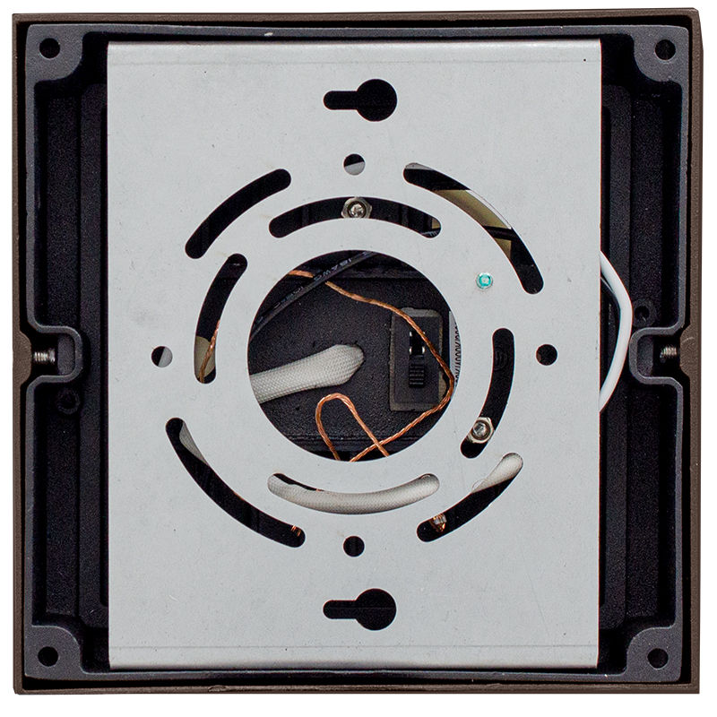 Westgate LRS-G-MCT-C90-MGBR LED Manufacturing Outdoor IP65 Double Lens 12W 120V 650Lm 90 CRI Select 3000K/4000K/5000K Marine Grade Bronze Finish