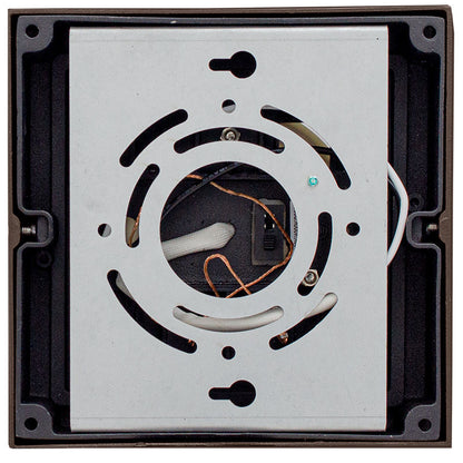 Westgate LRS-G-MCT-C90-MGBR LED Manufacturing Outdoor IP65 Double Lens 12W 120V 650Lm 90 CRI Select 3000K/4000K/5000K Marine Grade Bronze Finish