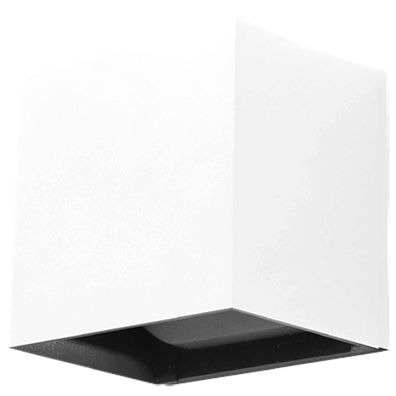 Westgate Manufacturing Outdoor Cube Light With Beam-Angle Fins 15W 600Lm CCT Selectable 2700K/3000K/3500K/4000K/5000K Dimming Bronze (LRS-Q-MCT5-BR)