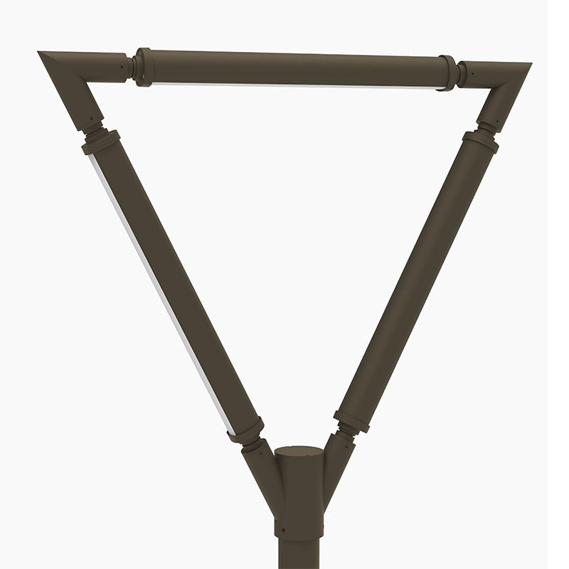 Westgate TOL-YOSEMITE-BR Natural Designer Tree of Light Structure for Open Areas, Wattage 75W, Multi-Color Temperature 3000K/4000K/5000K, Bronze Finish