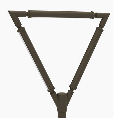 Westgate TOL-YOSEMITE-BR Natural Designer Tree of Light Structure for Open Areas, Wattage 75W, Multi-Color Temperature 3000K/4000K/5000K, Bronze Finish