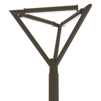 Westgate TOL-YOSEMITE-BR Natural Designer Tree of Light Structure for Open Areas, Wattage 75W, Multi-Color Temperature 3000K/4000K/5000K, Bronze Finish