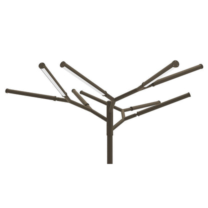 Westgate TOL-YOSEMITE-BR Natural Designer Tree of Light Structure for Open Areas, Wattage 75W, Multi-Color Temperature 3000K/4000K/5000K, Bronze Finish