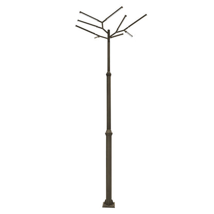 Westgate TOL-YOSEMITE-BR Natural Designer Tree of Light Structure for Open Areas, Wattage 75W, Multi-Color Temperature 3000K/4000K/5000K, Bronze Finish